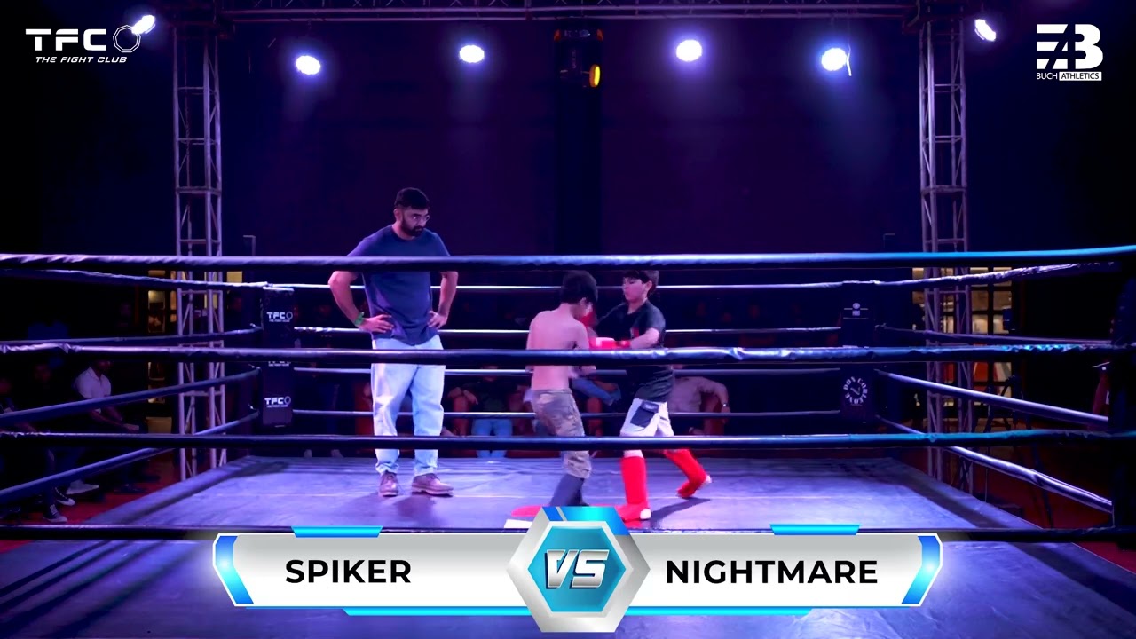 SPIKER VS NIGHTMARE (kids kickboxing)