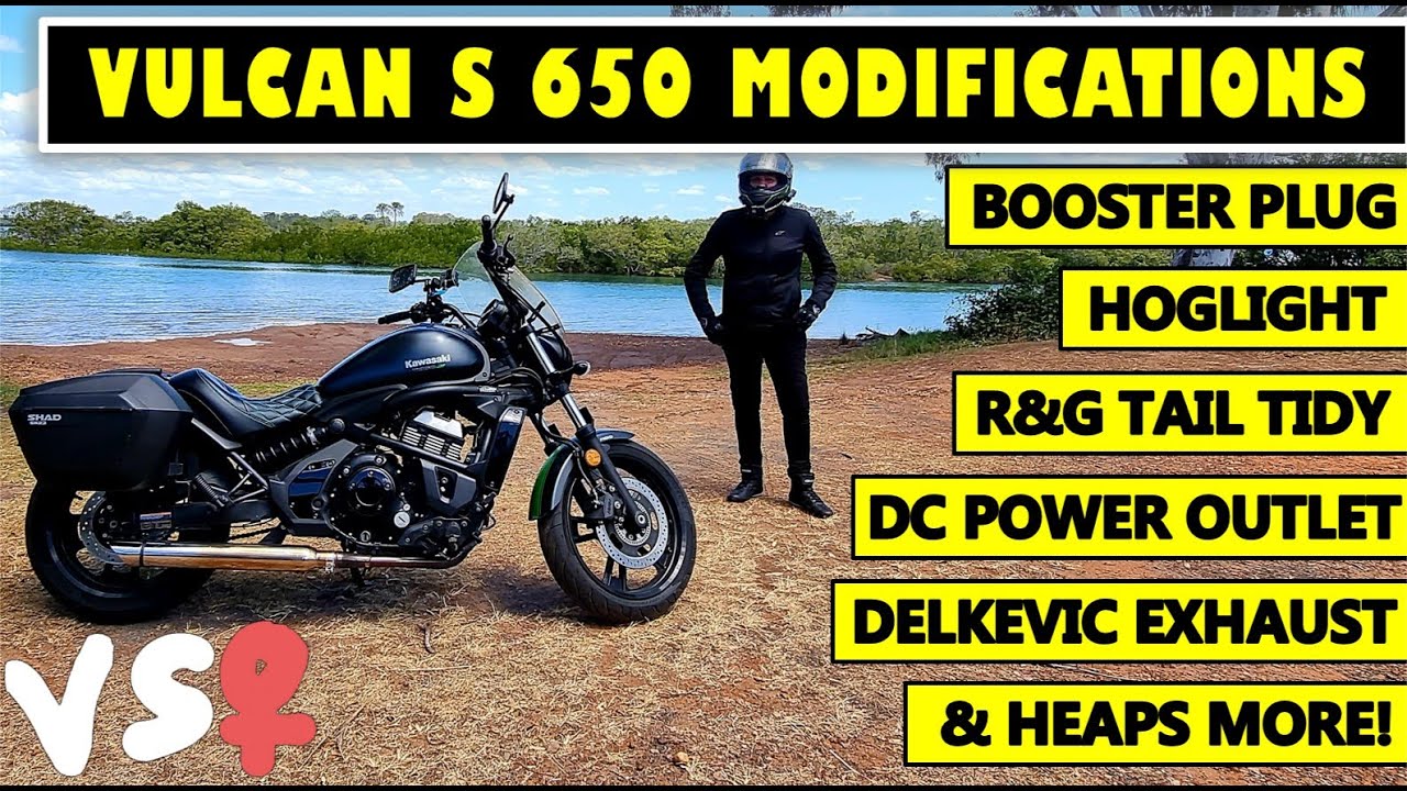 VS♀️ MODIFICATIONS for the Vulcan 650