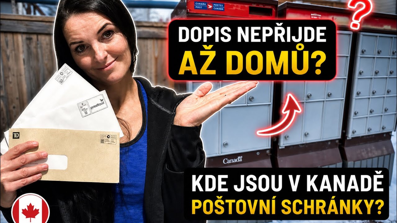 Jak funguje posta v Kanade? coze,?!v Kanade nechodi posta az domu?