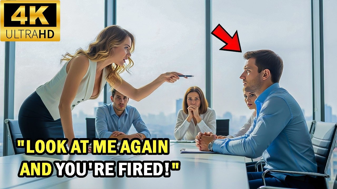 “Look At Me Again And You’re Fired!” A CEO Humiliated a Single Dad — Until the Truth Emerged