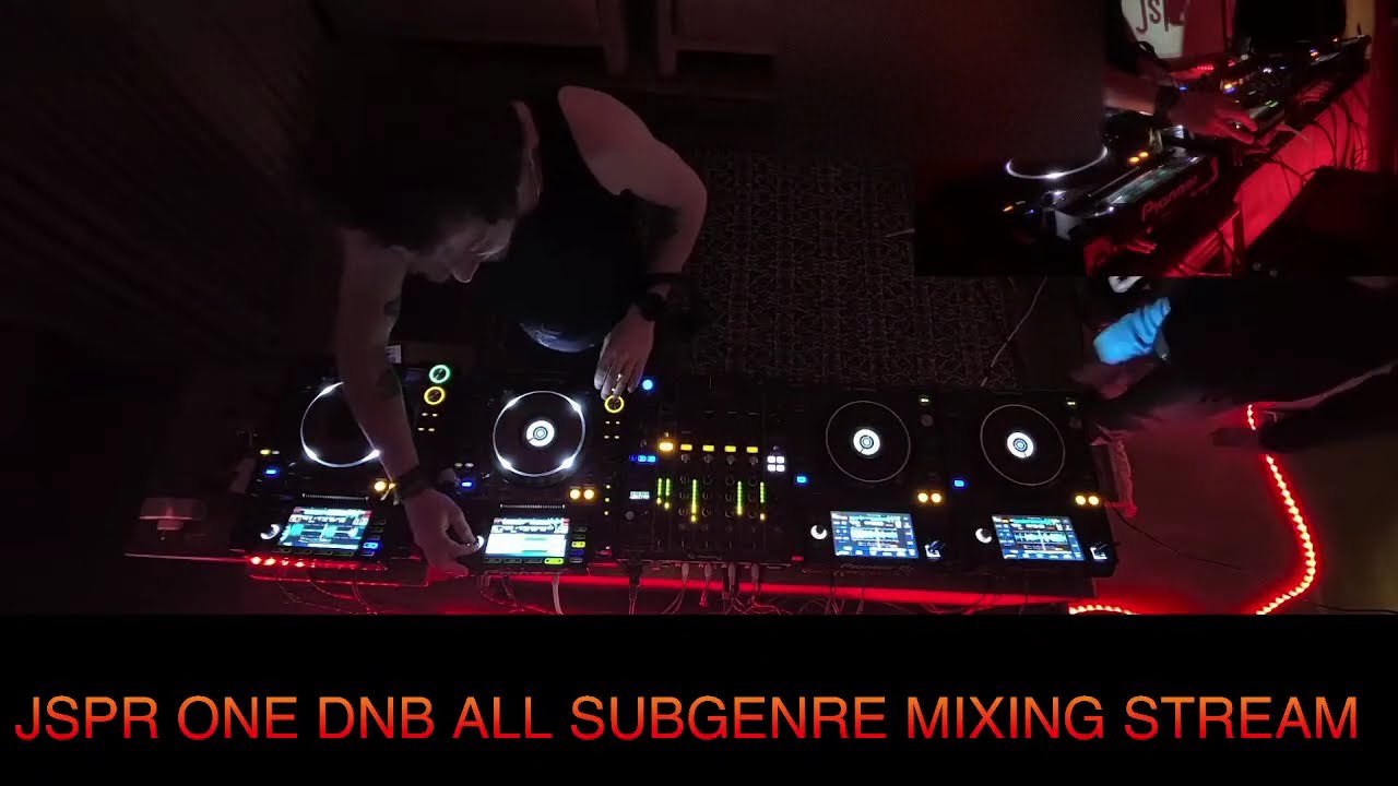 ONE DnB - Multi Subgenre Drum and Bass Chillout Live Mixing Session w/ purga!