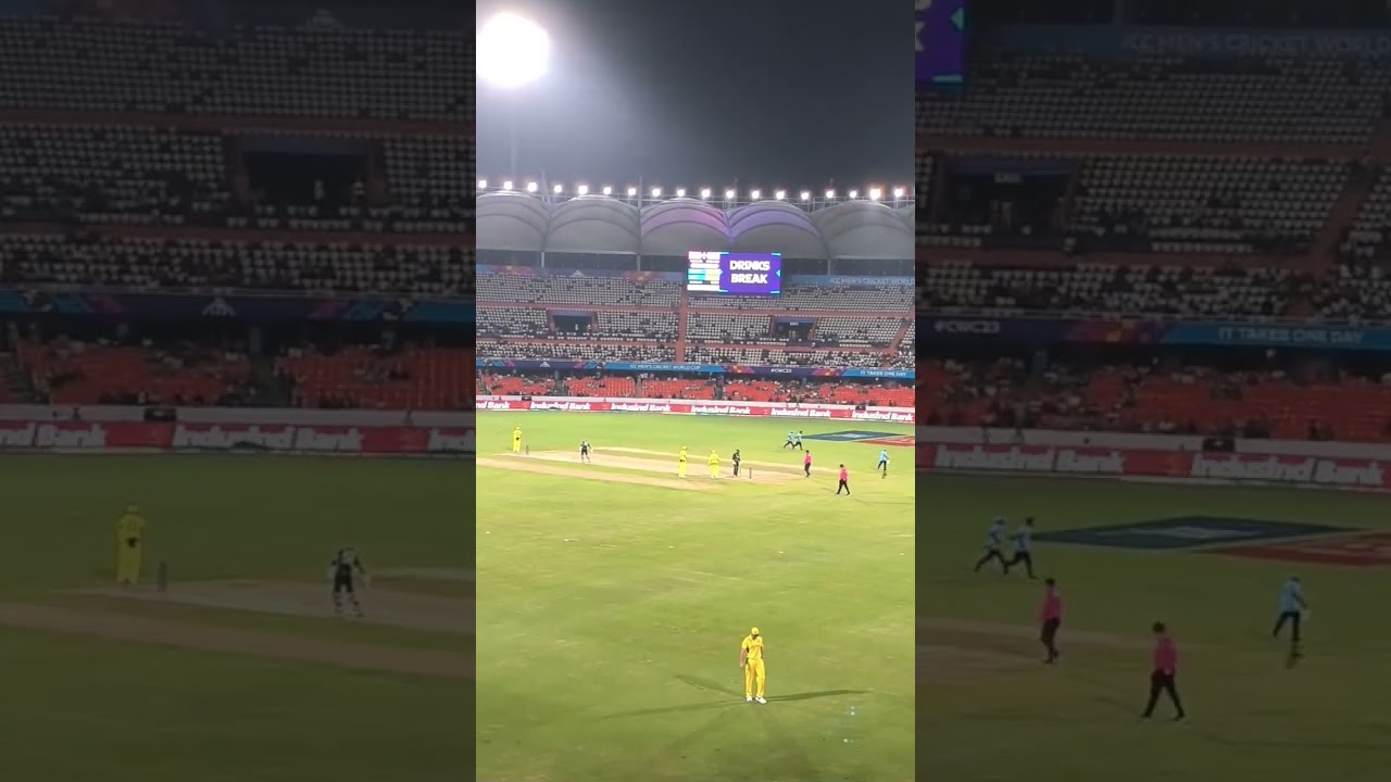 #uppal #stadium #hyderabad #davidwarner #telangana #iccworldcup2023 #india