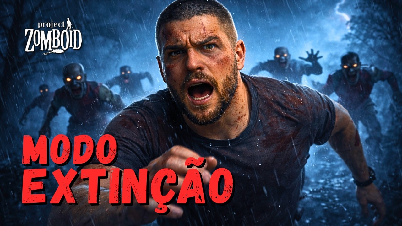 SOBREVIVENDO AO NOVO MODO EXTINÇÃO – Project Zomboid Build 42.15