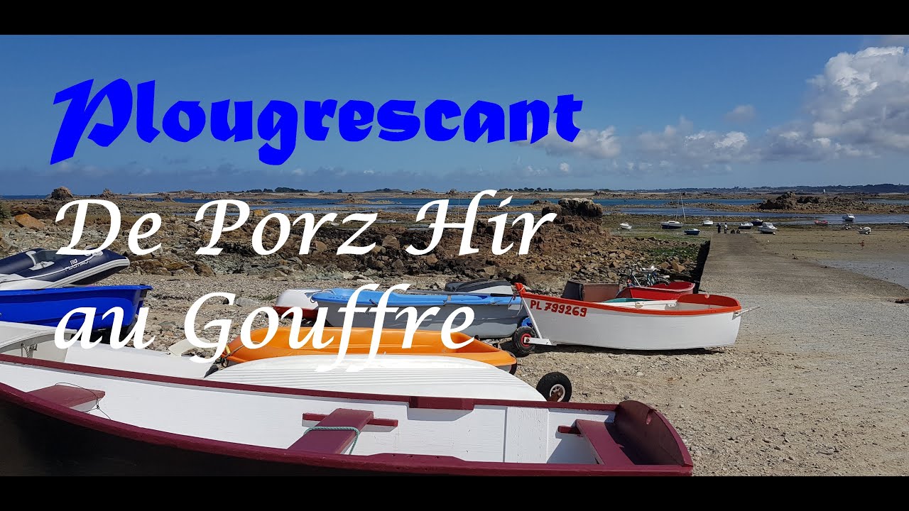 Randonnée à Plougrescant, de Porz Hir au Gouffre