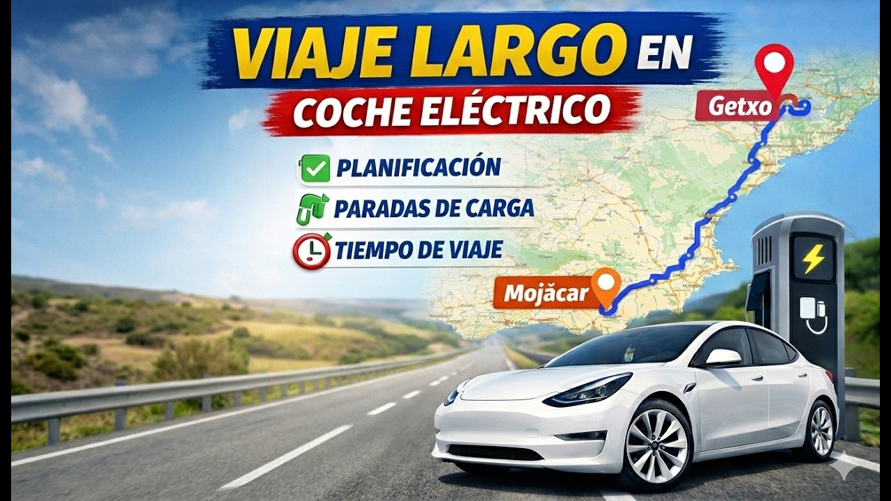As&iacute; planifico un viaje de casi 1.000 km en coche el&eacute;ctrico