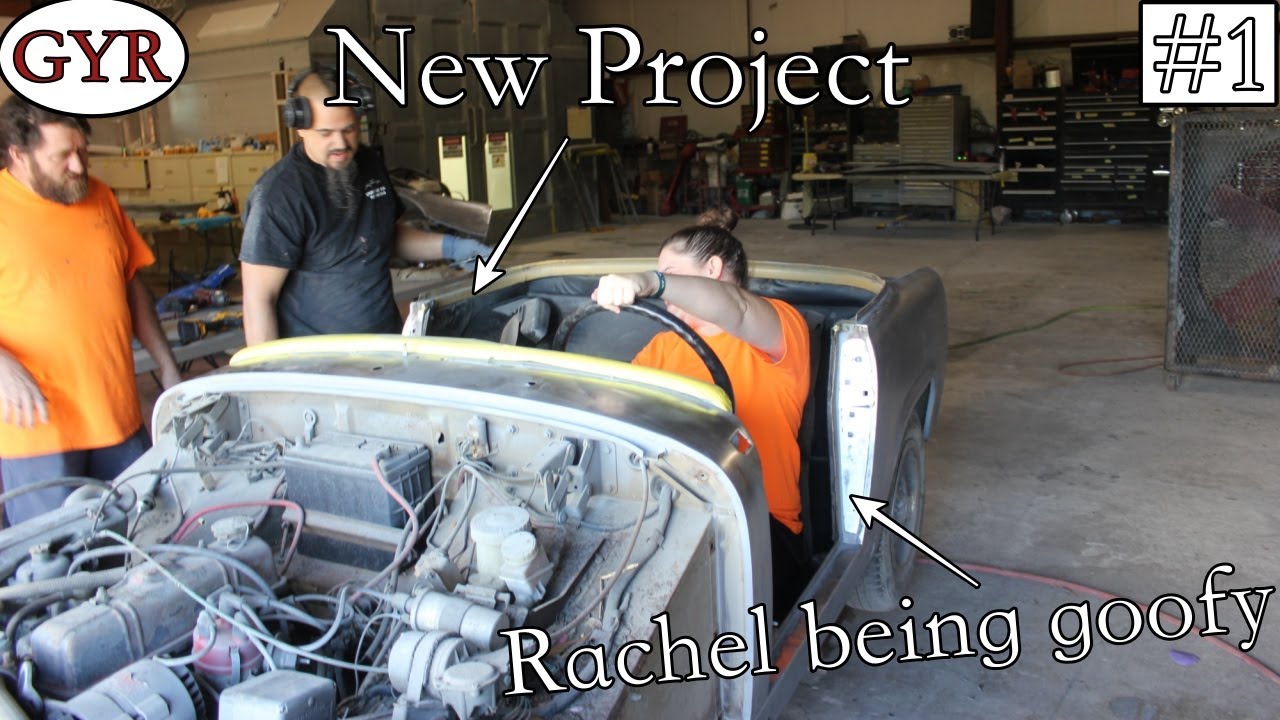 Stripping off the old primer  -1976 MG Midget Video #1-