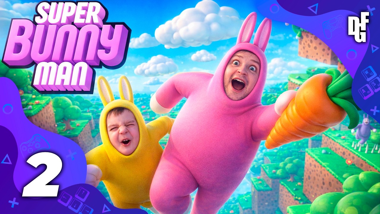 СТРИМ➤SUPER BUNNY MAN➤ДУЭТ ЗАЙЦЕВ #2
