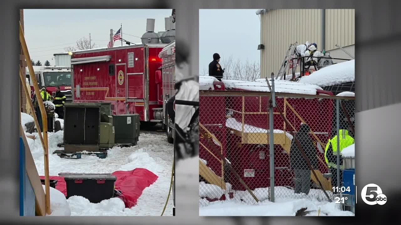 Man dies inside bottom of railroad tanker car in Twinsburg Township