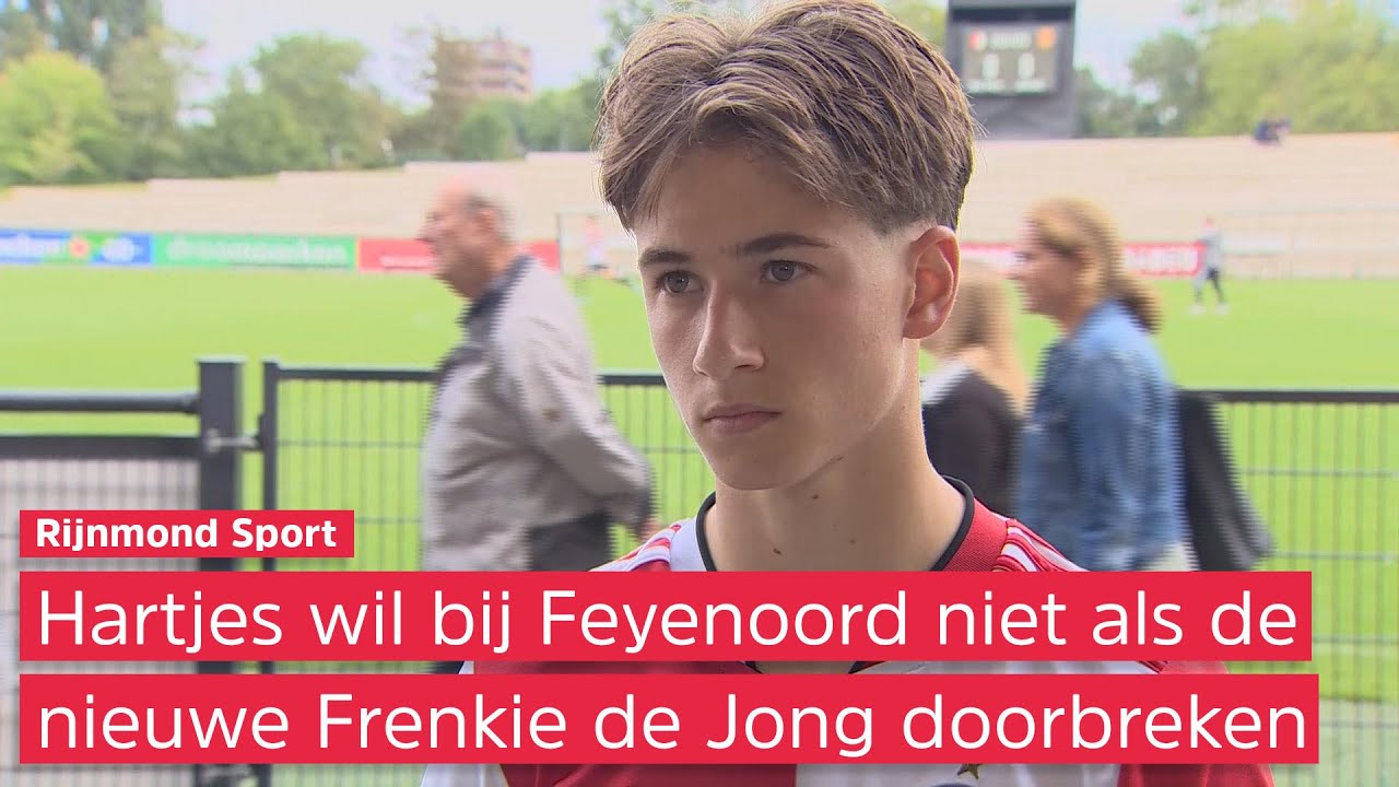Lennard Hartjes wil bij Feyenoord niet doorbreken als 'de nieuwe Frenkie': 'Maar gewoon als Hartjes'