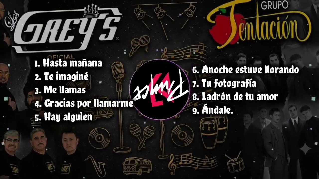 LOS GREYS 👑 vs GRUPO TENTACI&Oacute;N 🍎 | DJ PRINCE MIX 😎✨