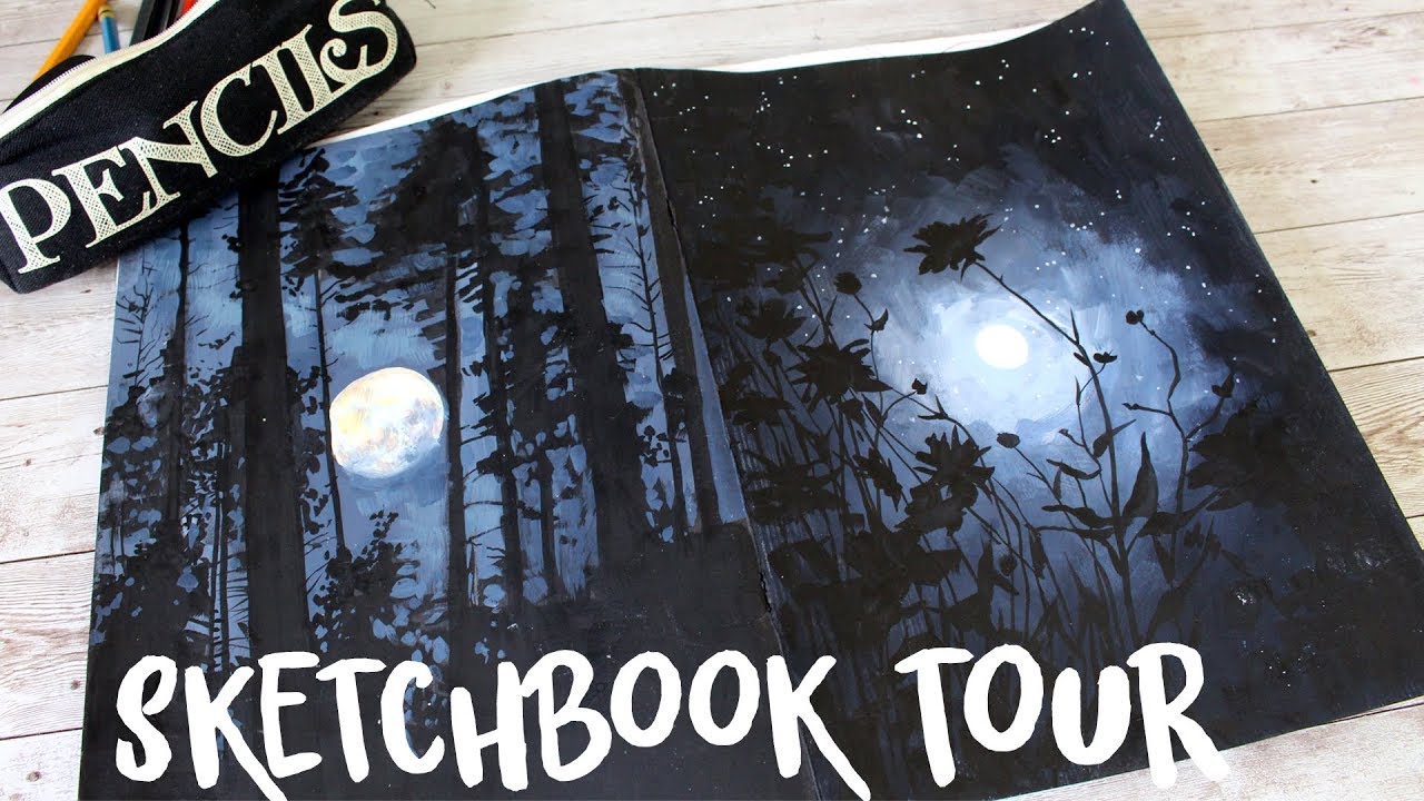 SKETCHBOOK TOUR - Dark and Weird (as always...)