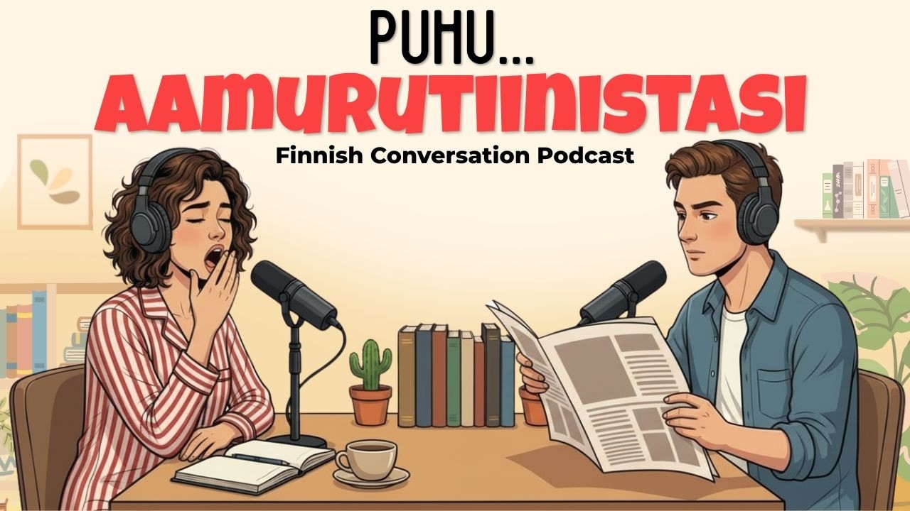 How to talk about your Morning Routine | Finnish Podcast for Easy Conversation