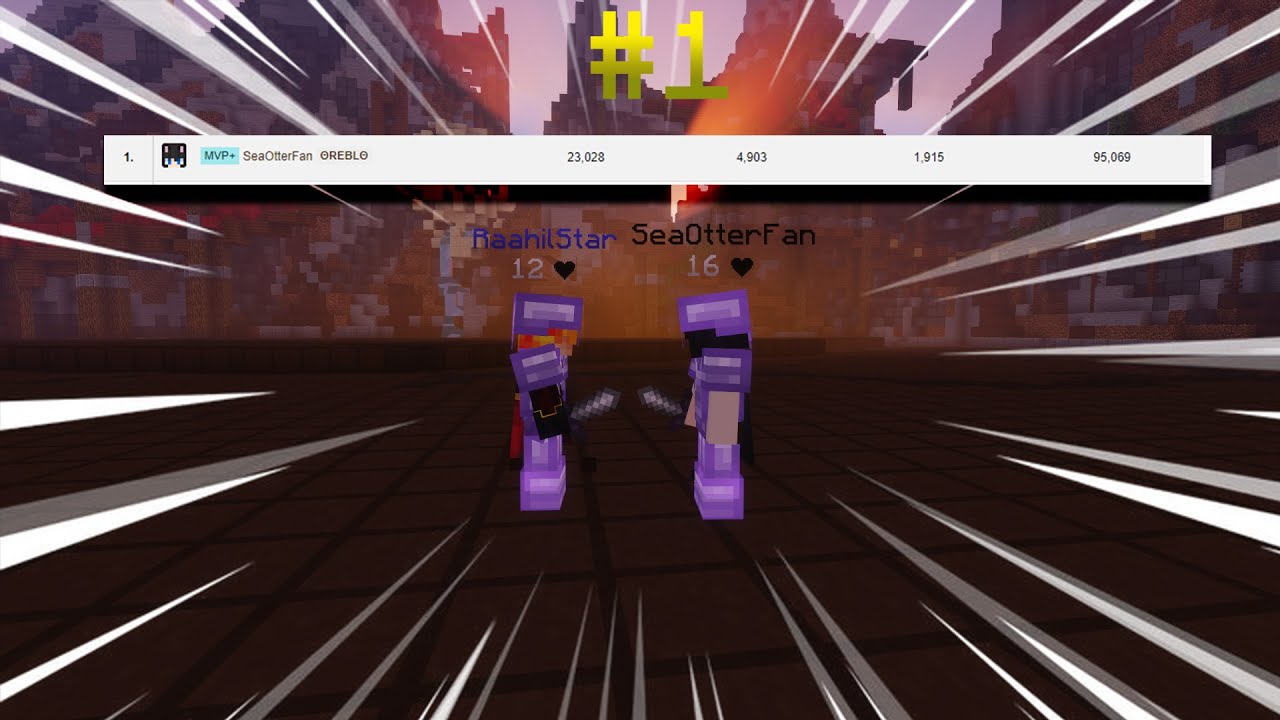 Fighting a Hypixel Leaderboard Player...