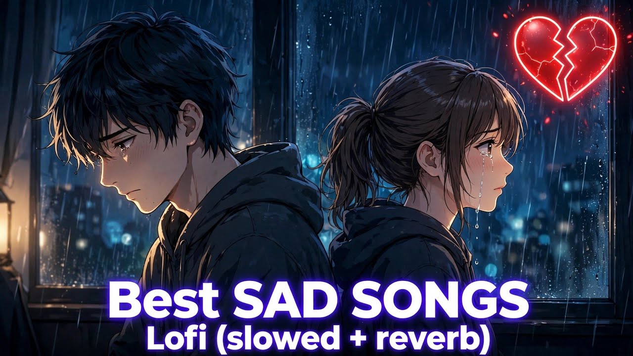 😭Alone lofi mix 😭(slowed reverb song) 