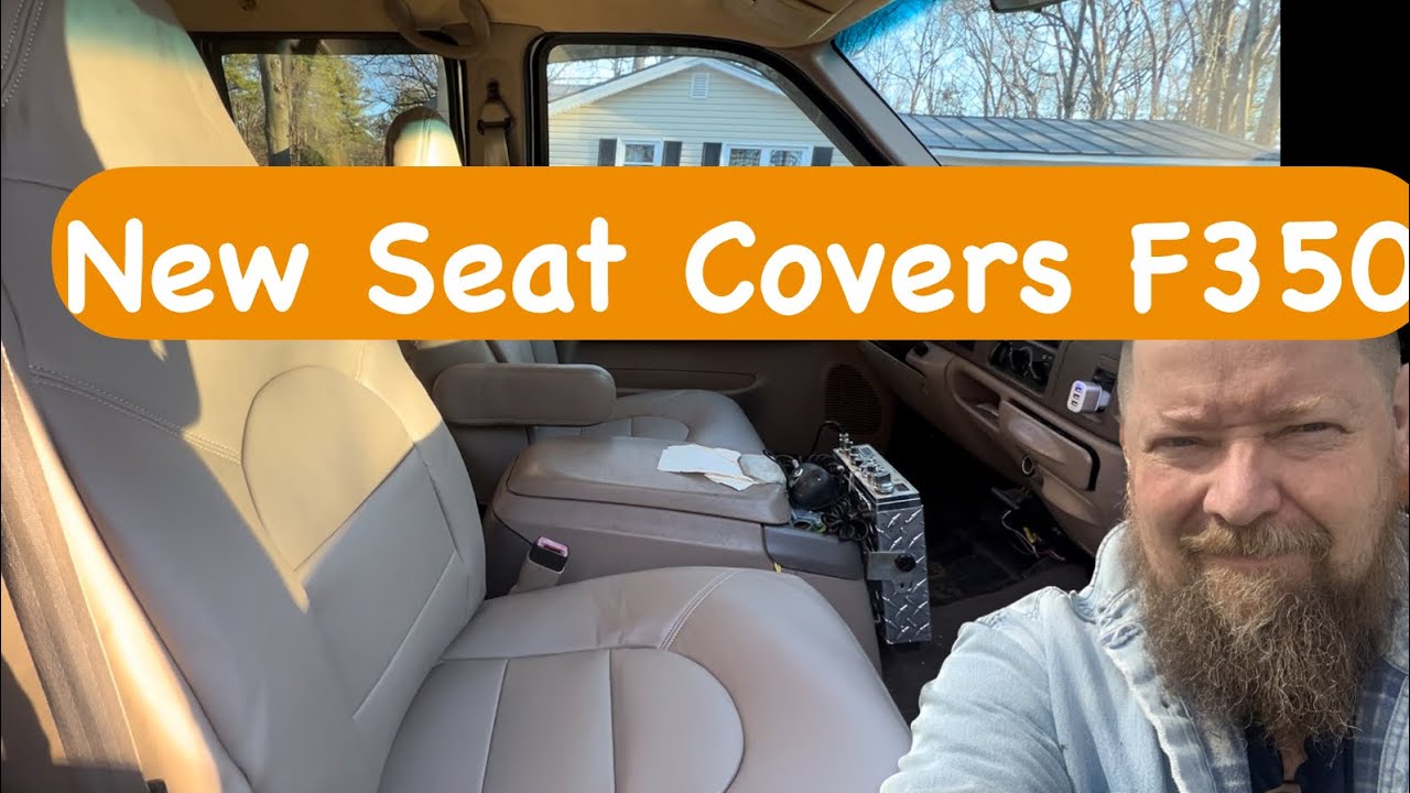 New Seat Covers F350 OEM Style DIY