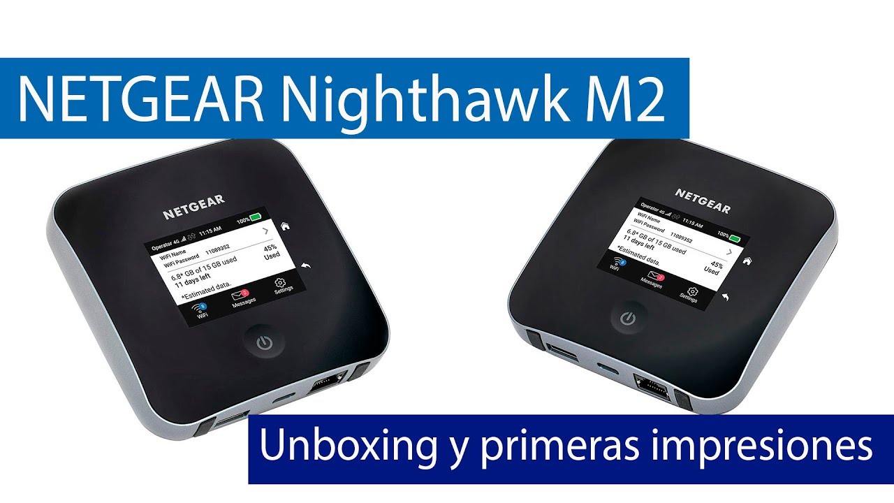 NETGEAR Nighthawk M2: Conoce este router 4G LTE con Wi-Fi y puerto Gigabit Ethernet