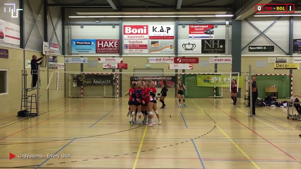 Volleybal Dames 2e Divisie A: BBQ Time Tjoba D1 - vc Bolsward D1 [01-10-2022]