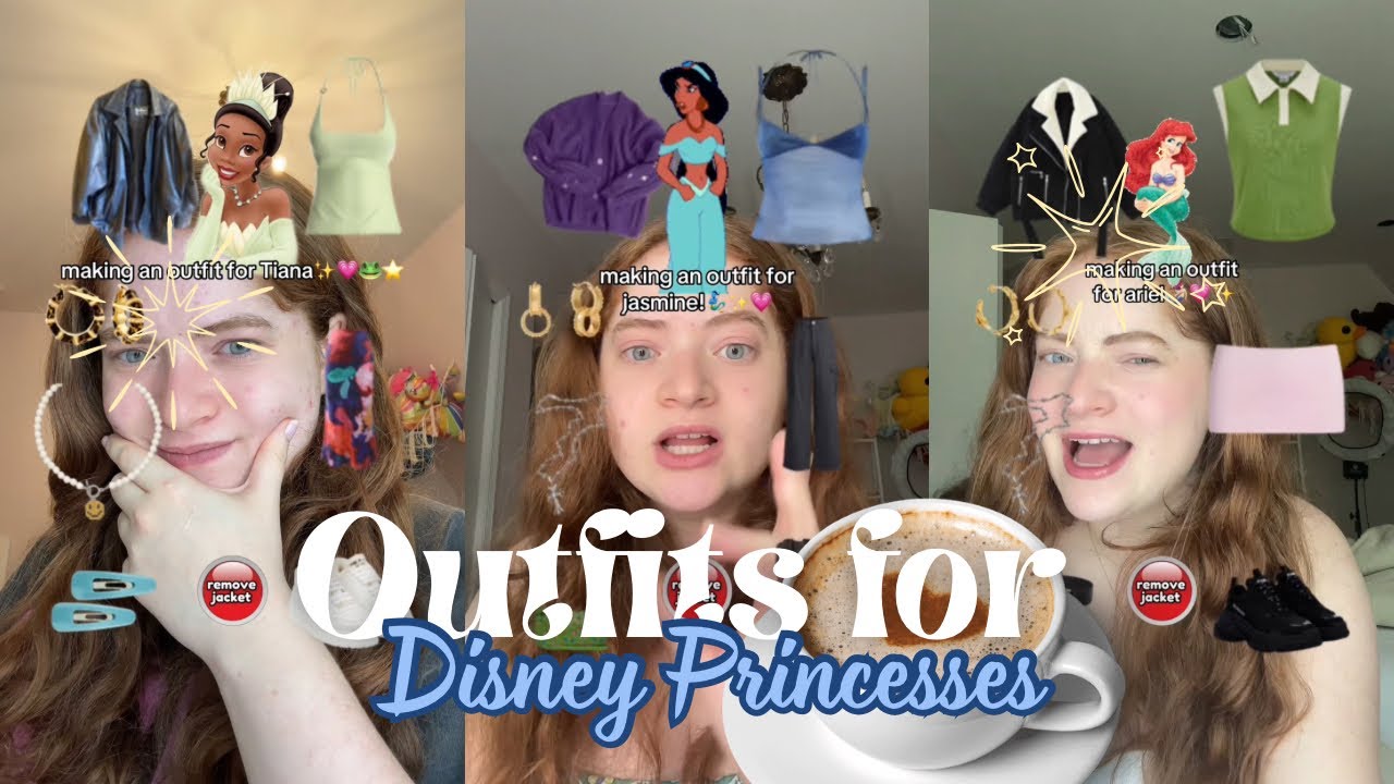 Making Outfits for the DISNEY PRINCESSES👑💗