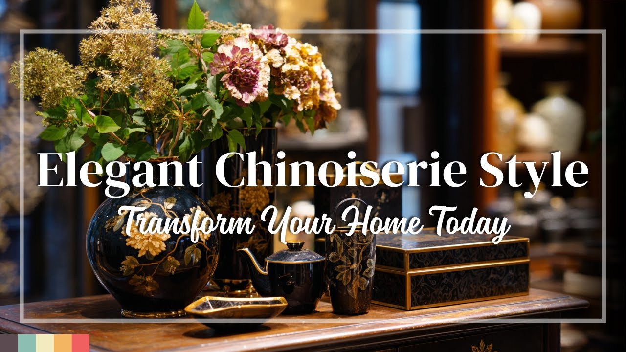 Elegant Chinoiserie Decor Ideas: Timeless East Meets West Style for a Sophisticated Home