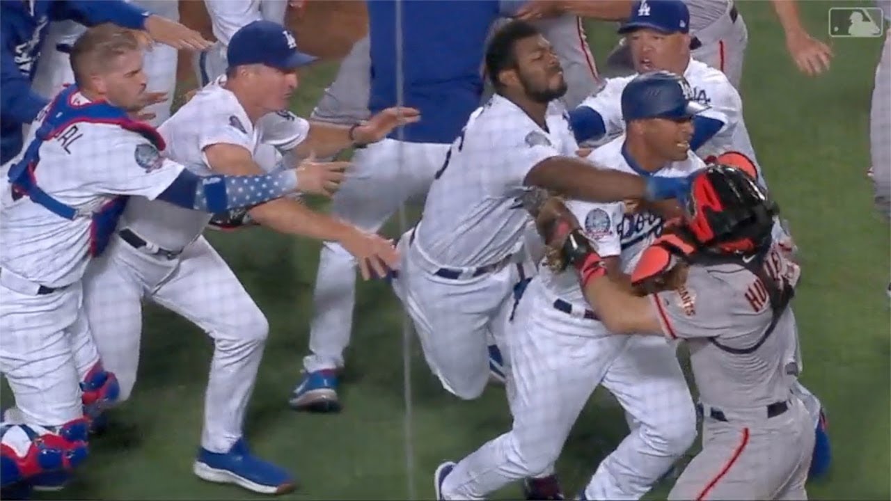 MLB Benches Clear