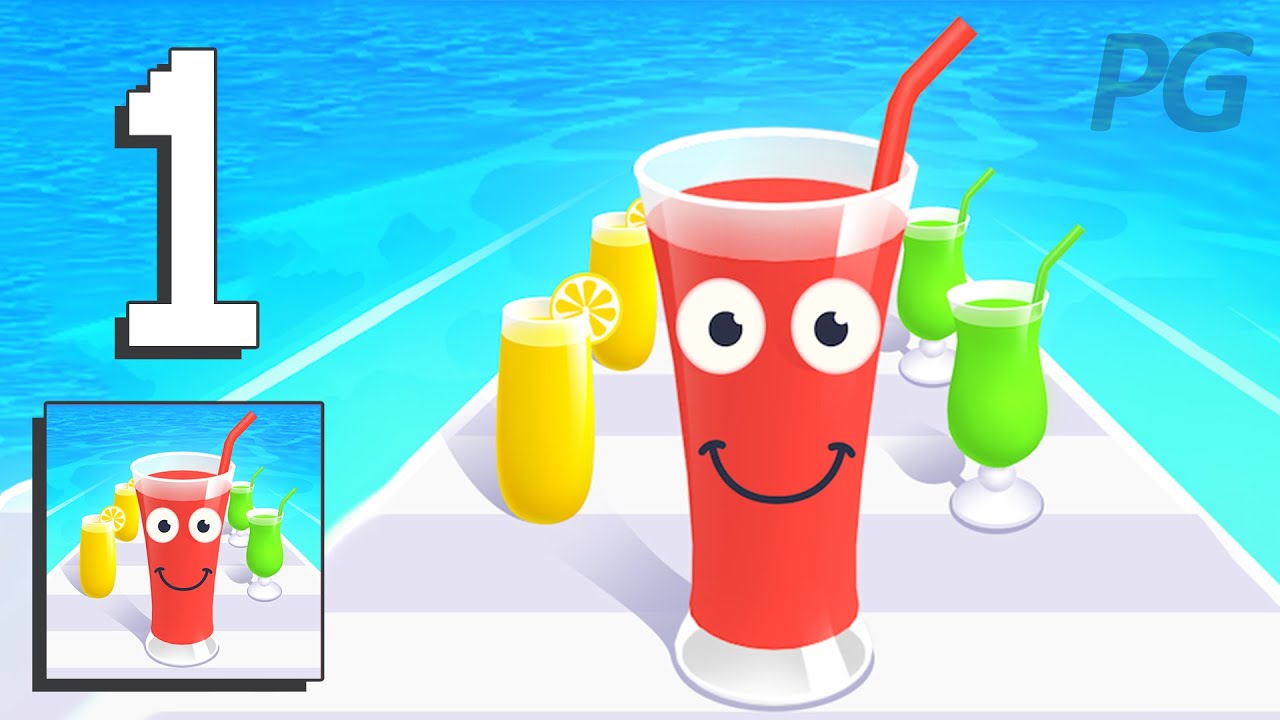 Juice Run - Gameplay Walkthrough [Android, iOS Game]