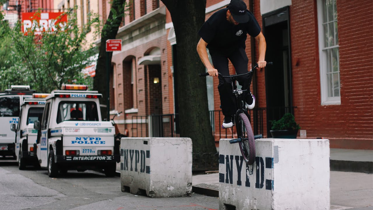 Riding BMX on Police Property