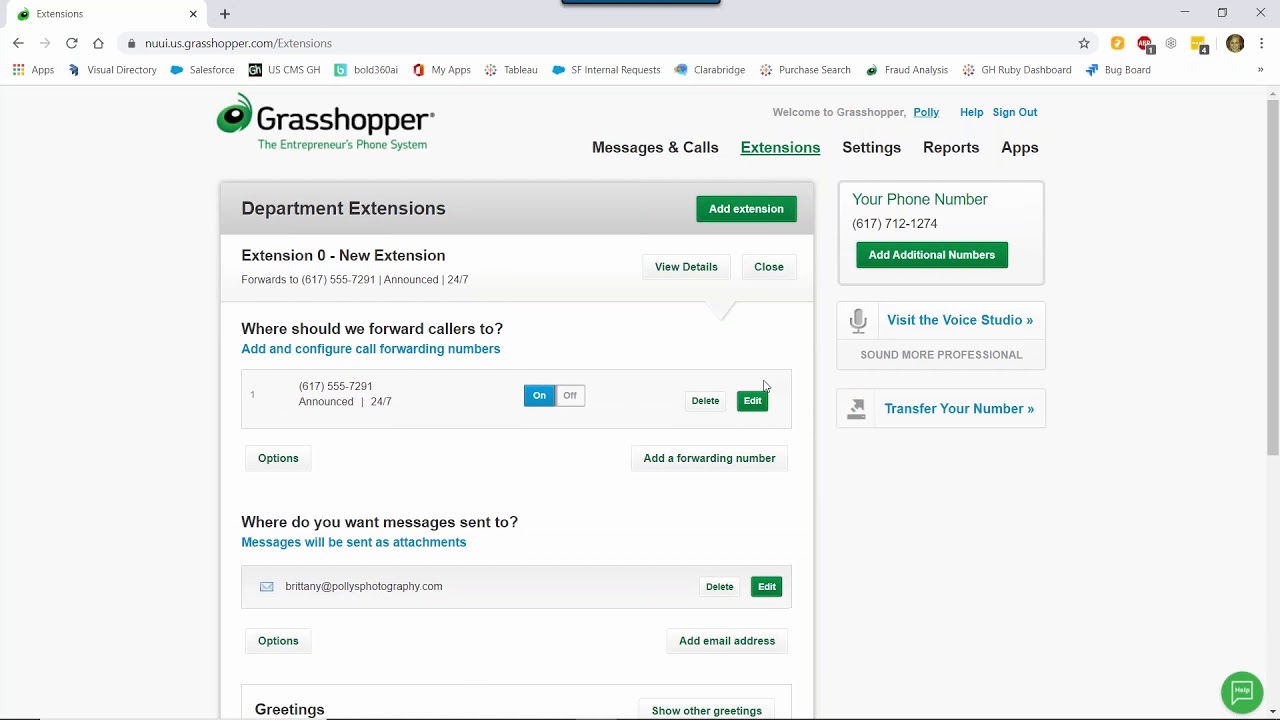 Grasshopper - Customize Your Account Like a Pro