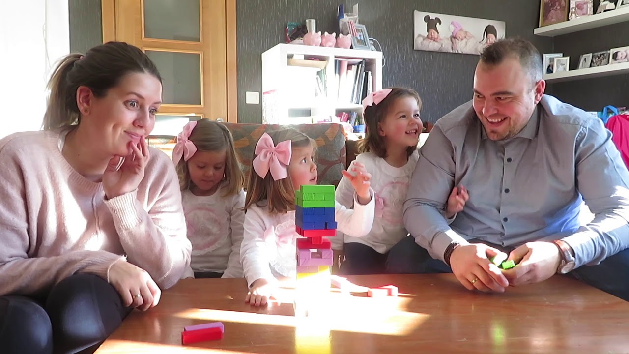 Jugando en familia