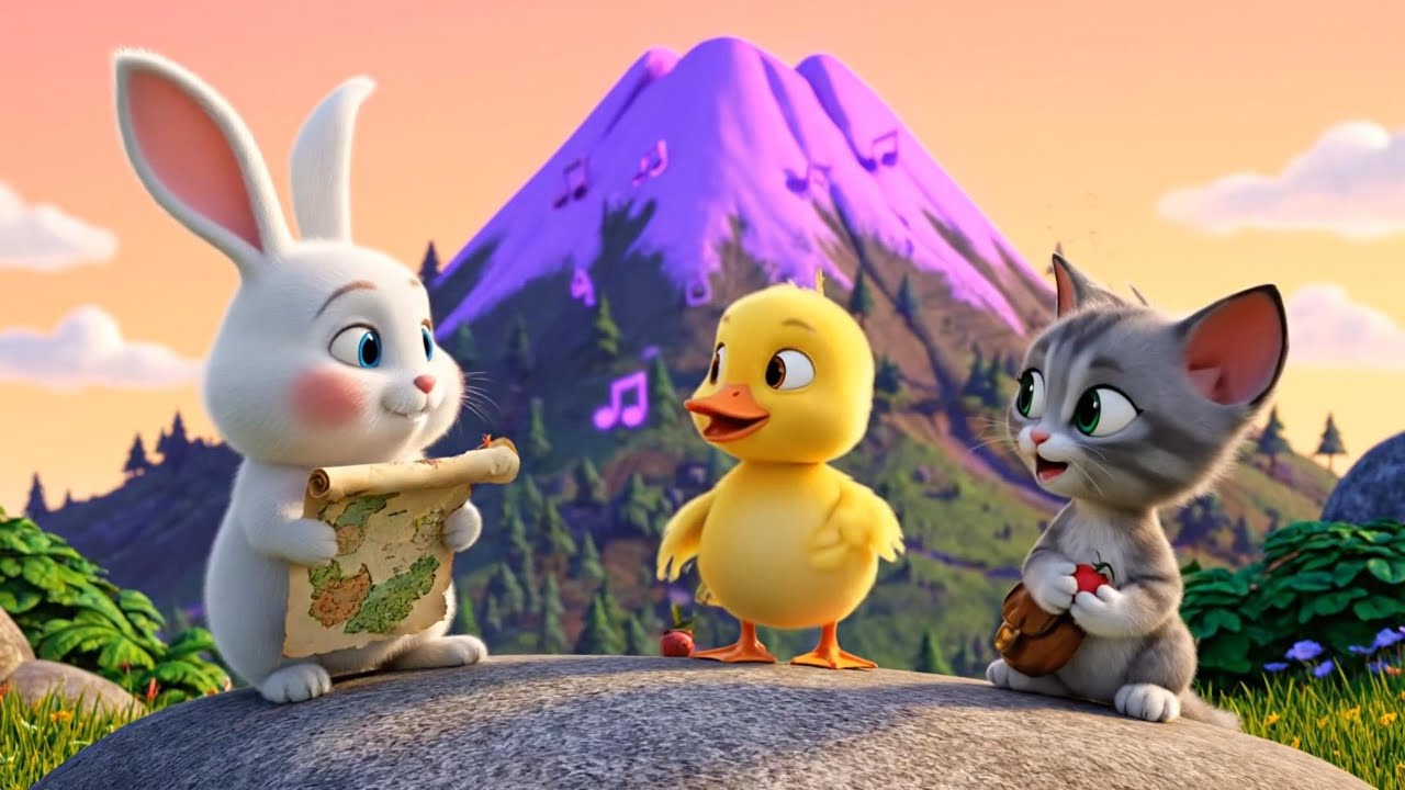 🐰🐤Roro, Dodo, and Kiki: Musical Mountain Adventure