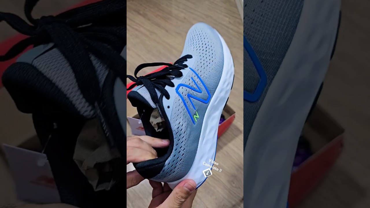 Unboxing Tênis New Balance 520 Cinza