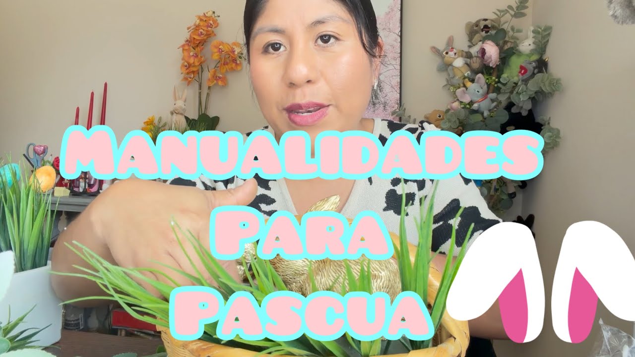 Manualidades para decorar en pascua 🐣 
