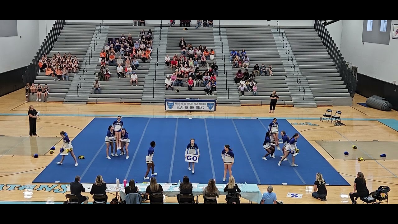 King George High School JV at Cosby Challenge Competition 2024 💙💛