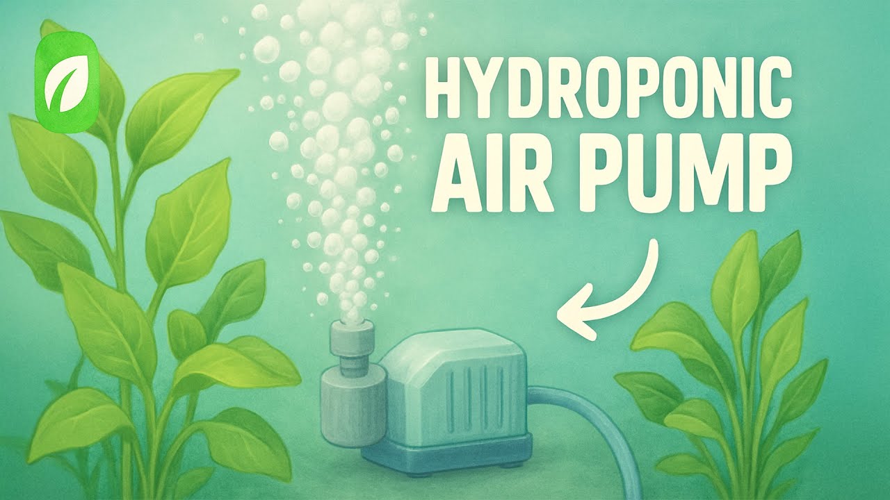 Почему вашей гидропонной системе может потребоваться воздушный насос