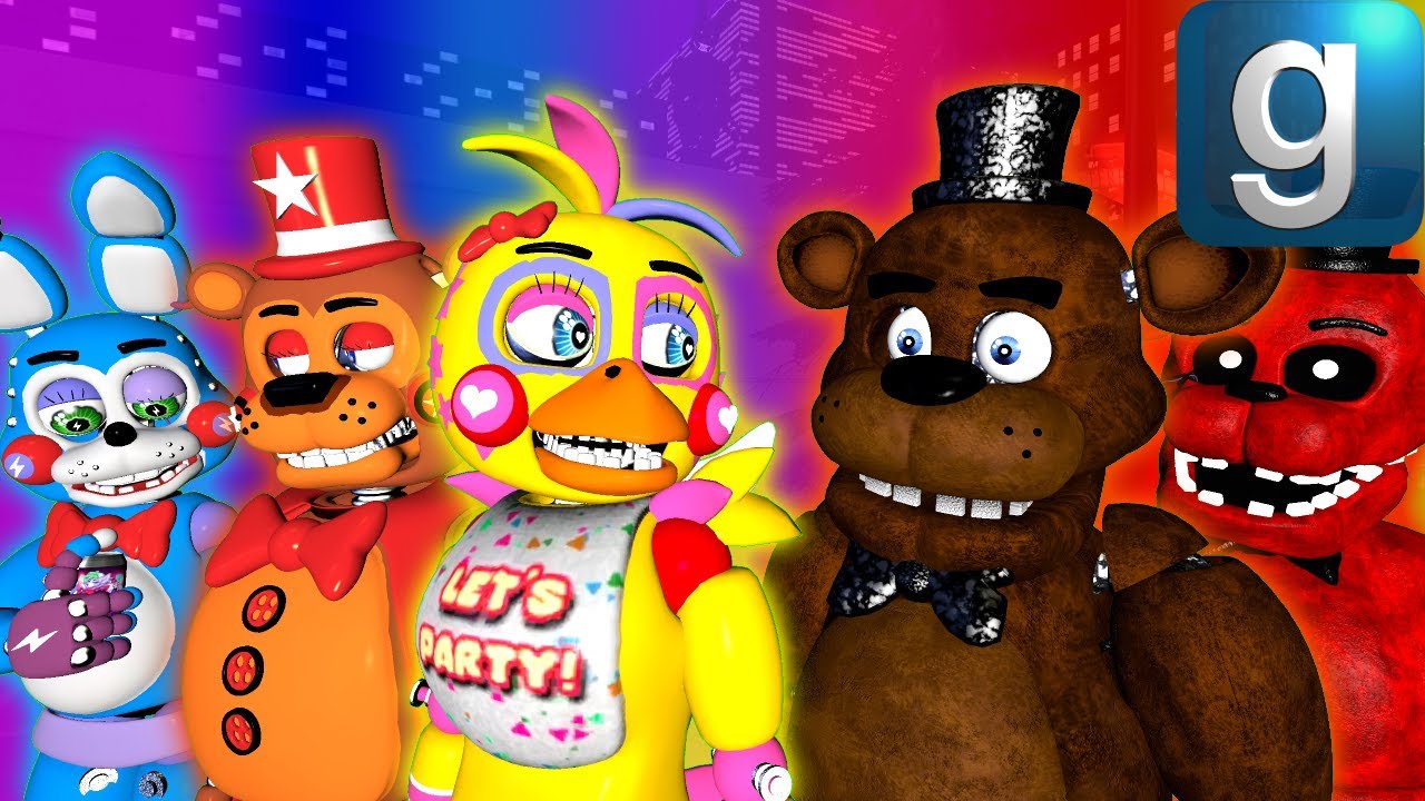 Gmod FNAF | Фредди находит звездную игрушку Аниматроники!