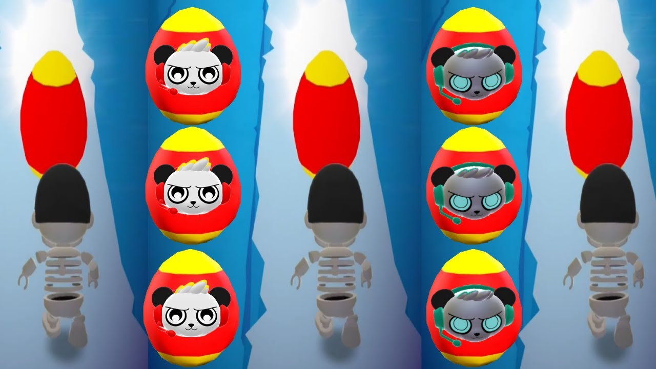 Tag with Ryan - New Mystery Surprise Eggs Coming Soon Update Combo Panda vs All characters Unlocked