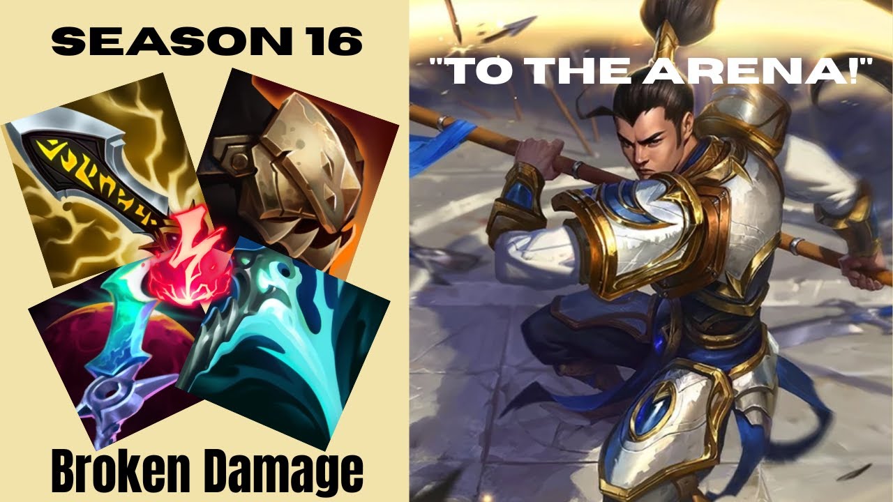 BROKEN BUILD XIN ZHAO | BRONZE GAMEPLAYS | SEASON 16 | #leagueoflegends #riotgames #gaming #lol