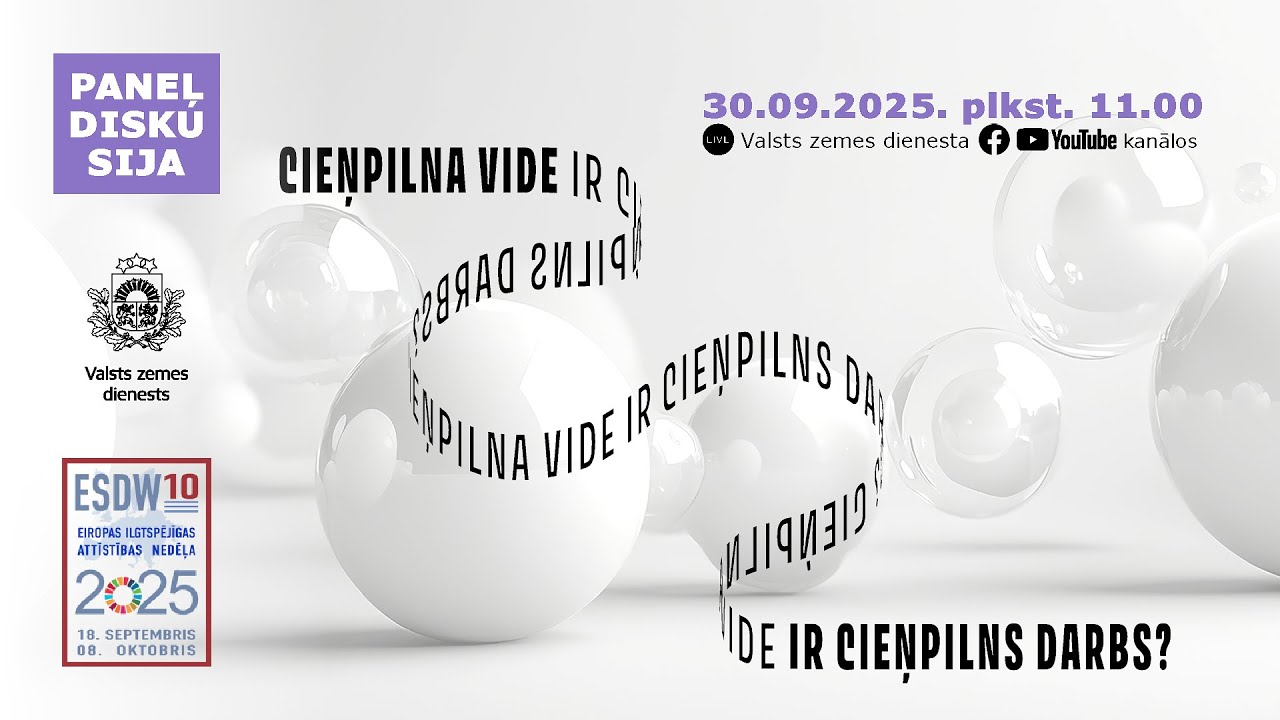 Paneļdiskusija “Cieņpilna vide = cieņpilns darbs?”