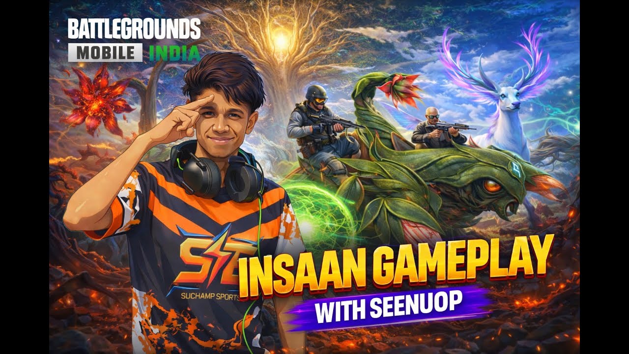 BGMI LIVE 🔴 | Destroying Lobby With Pro Gameplay | seenu0p