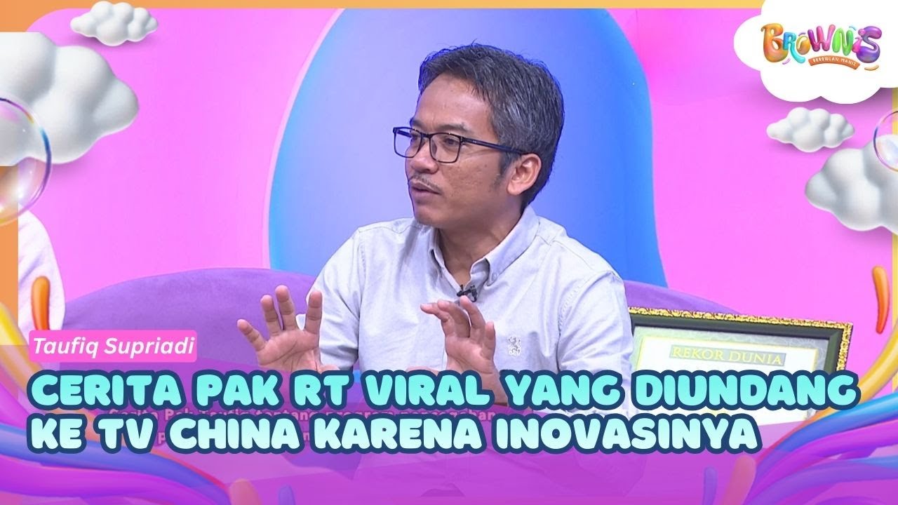 Cerita Pak RT Viral Yang Diundang Ke TV China Karena Inovasinya - BROWNIS (16/2/26) P3