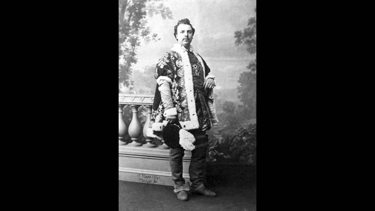 Charles Santley (baritone) - The Vicar of Bray (1903)