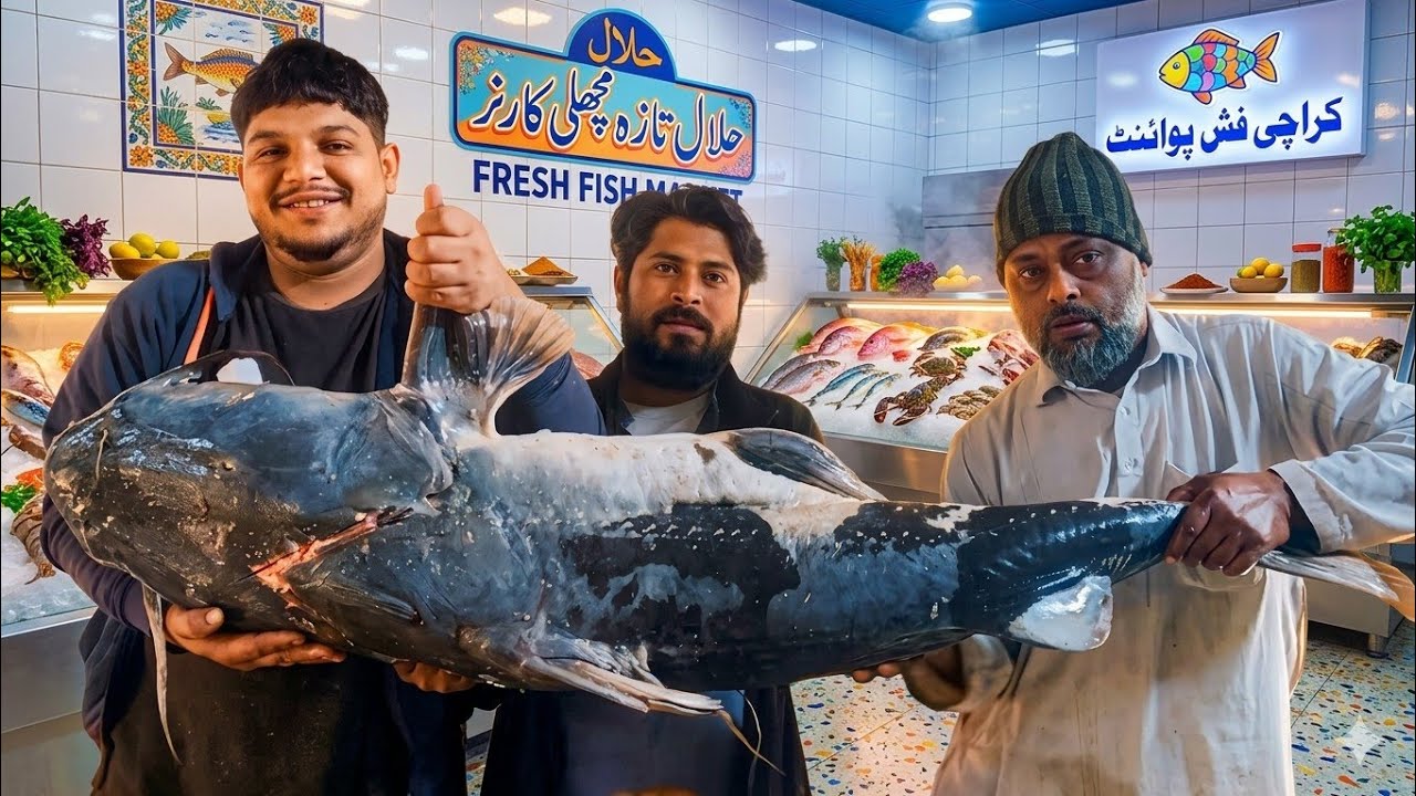 Sarjani town lahari sector 36 fish market#11 January 2026