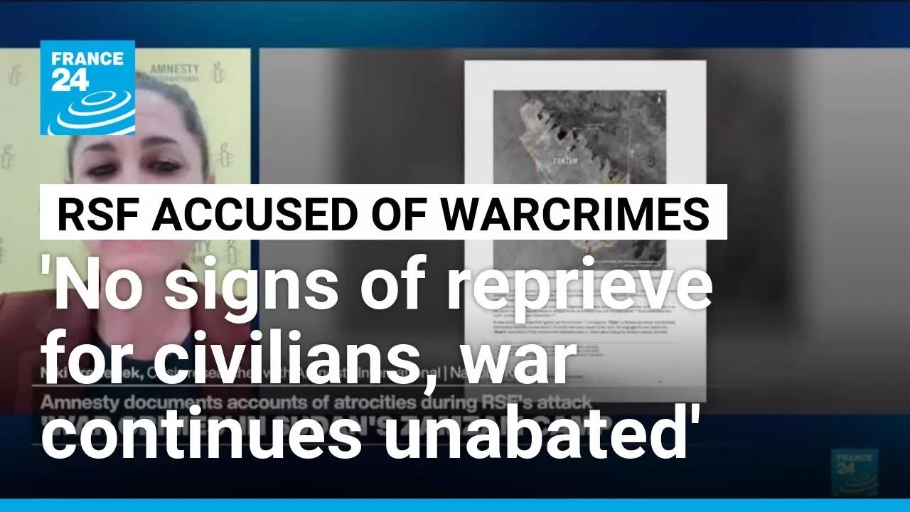 Sudan: Following RSF attack on Zamzam, Amnesty International calls for investigation into war crimes