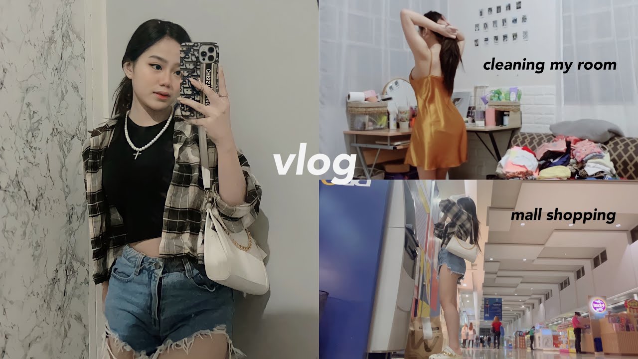 A WEEK IN MY LIFE • mall shopping + cleaning my room + bonding w/ friends