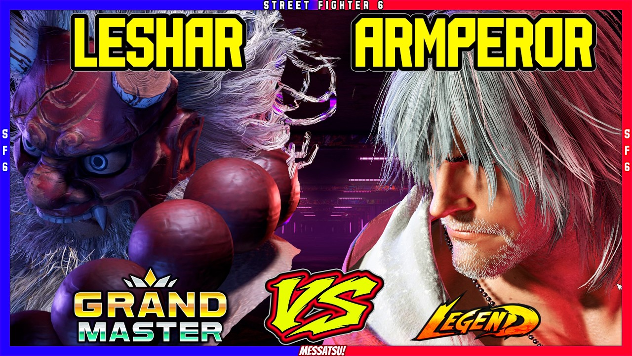 SF6 LeShar (Akuma) VS Armperor (Ken)💥Messatsu!💥スト6💥Street fighter 6