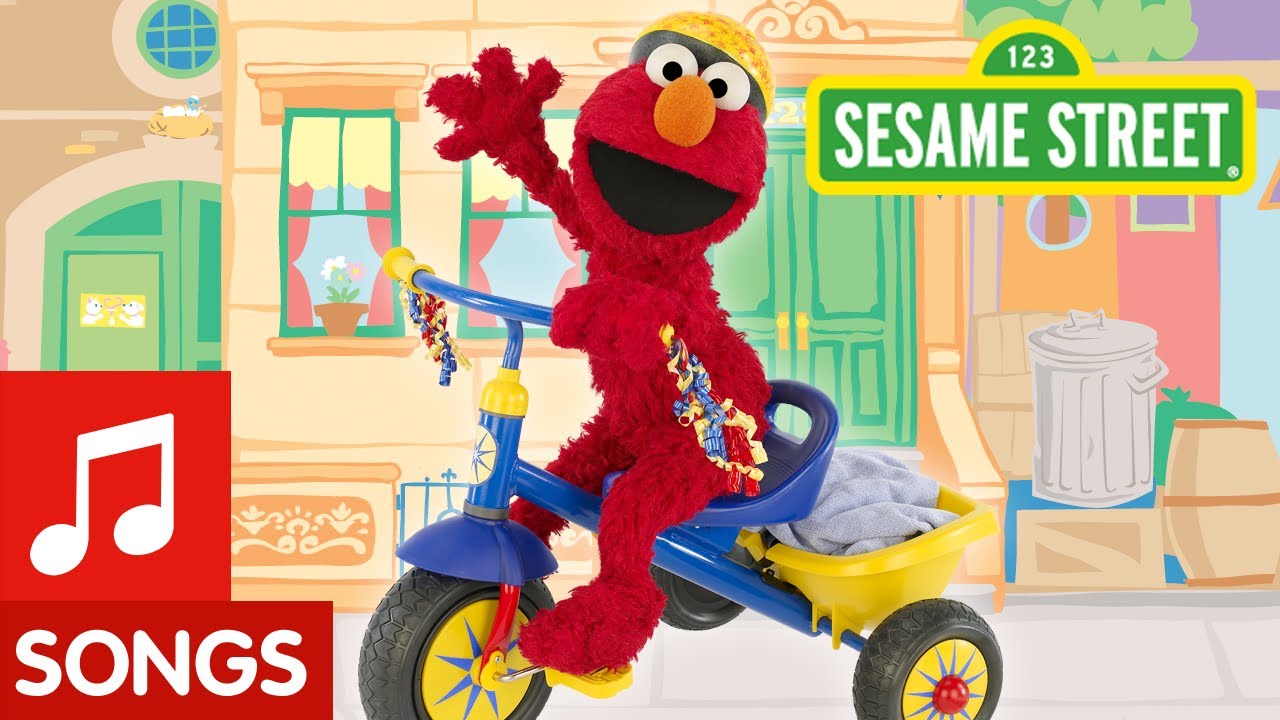 Sesame Street: Elmo Riding A Tricycle Song