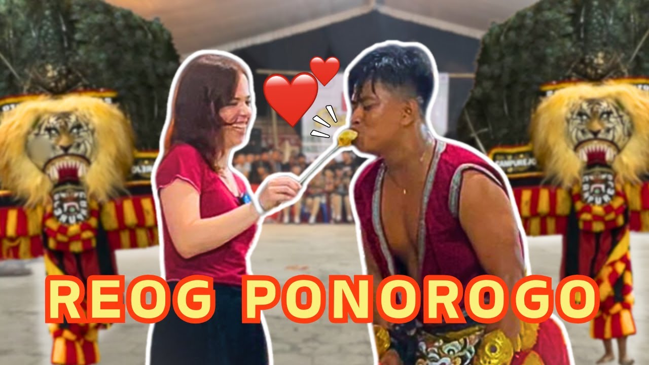 SATU KAMPUNG HEBOH!😱 BULE SPANYOL IKUTAN SHOW REOG DI PONOROGO!