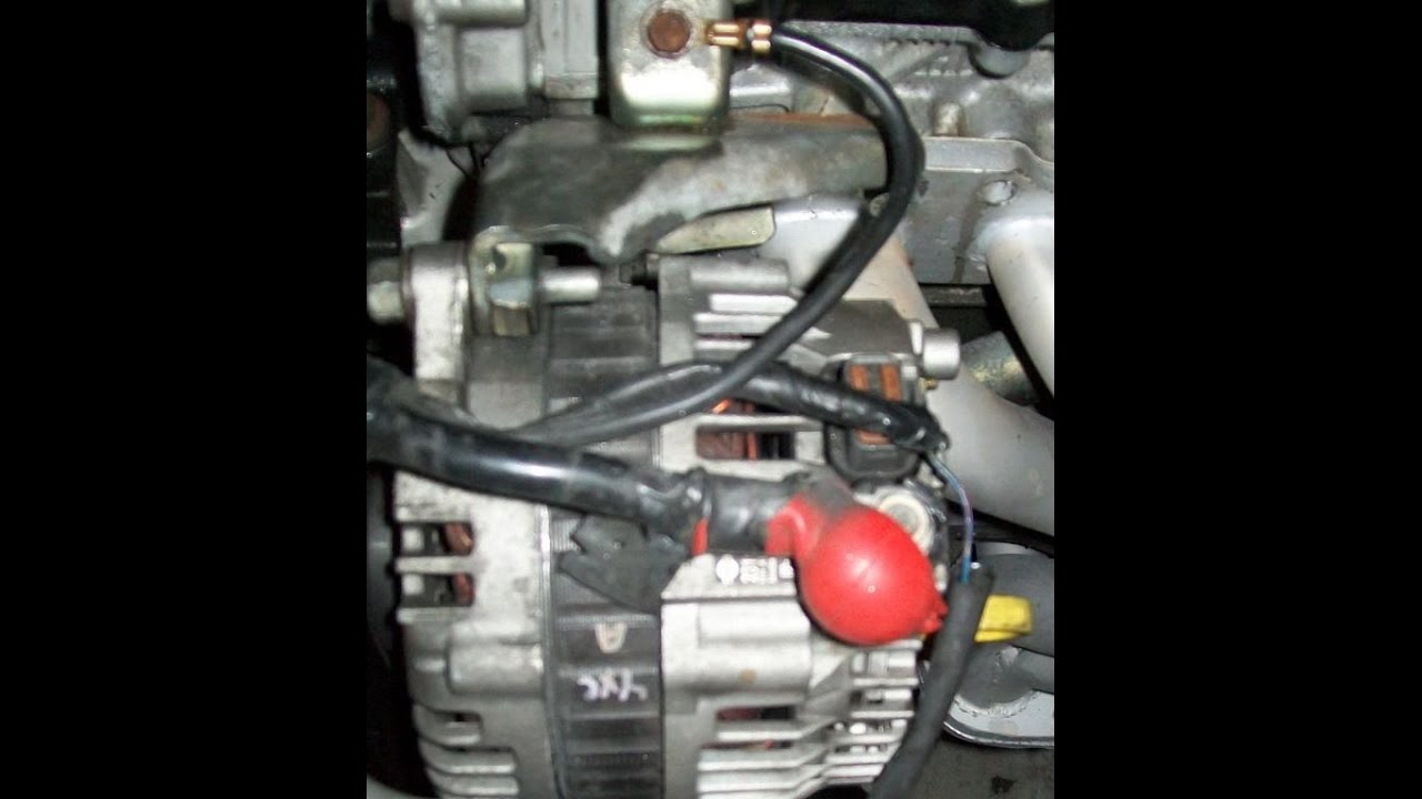 Nissan Sentra 02-06 Alternator removal BEST Way