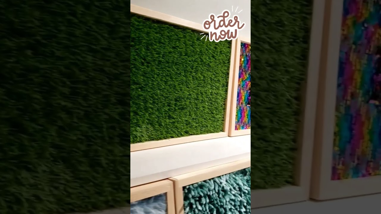 Custom Wall-Mountable Sensory Boards (Etsy)   www.sensorycrafters.com