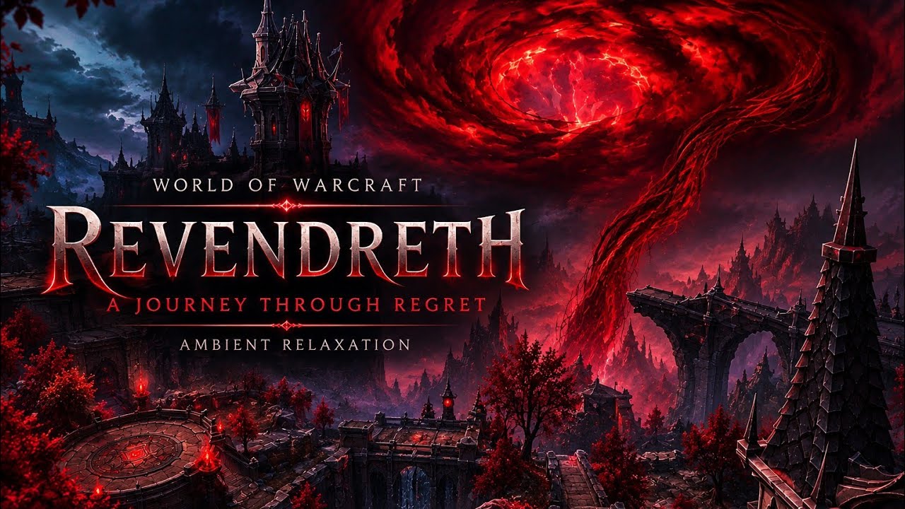 The Dark Beauty of Revendreth | World of Warcraft Ambience