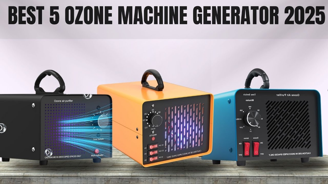 The 5 Best Ozone Generators for Home, Car & Industrial Use.